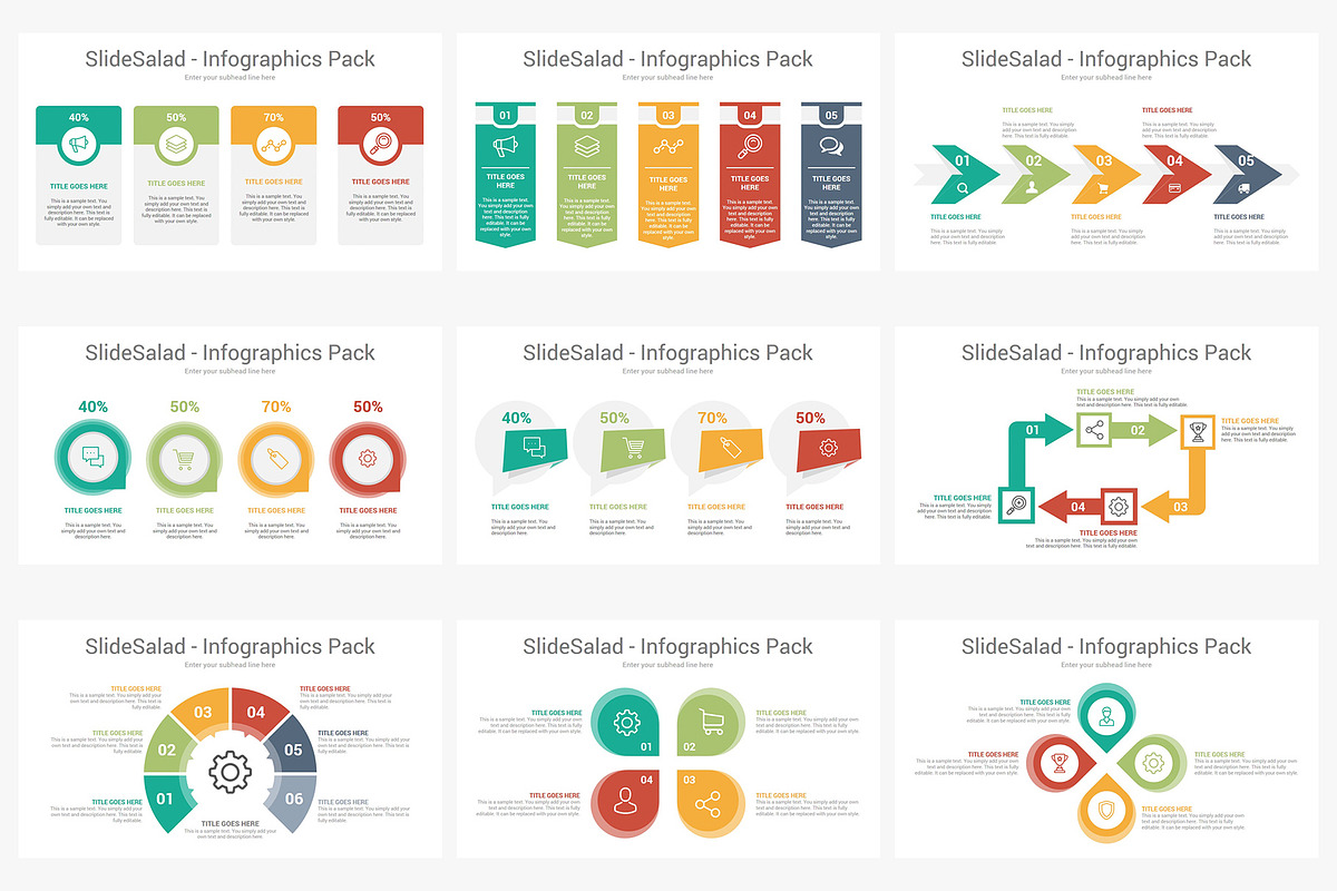 Best Google Slides Infographics Pack, a Presentation Template by SlideSalad (Photo 11 of 35)