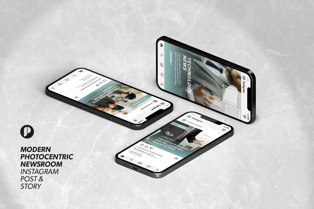 Photocentric Newsroom Instagram, a Social Media Template by peterdraw (Photo 10 of 10)