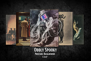 Oddly Spooky: Vintage Surreal Horror, a Background Graphic by NiiiNArt (Thumbnail 4 of 9)