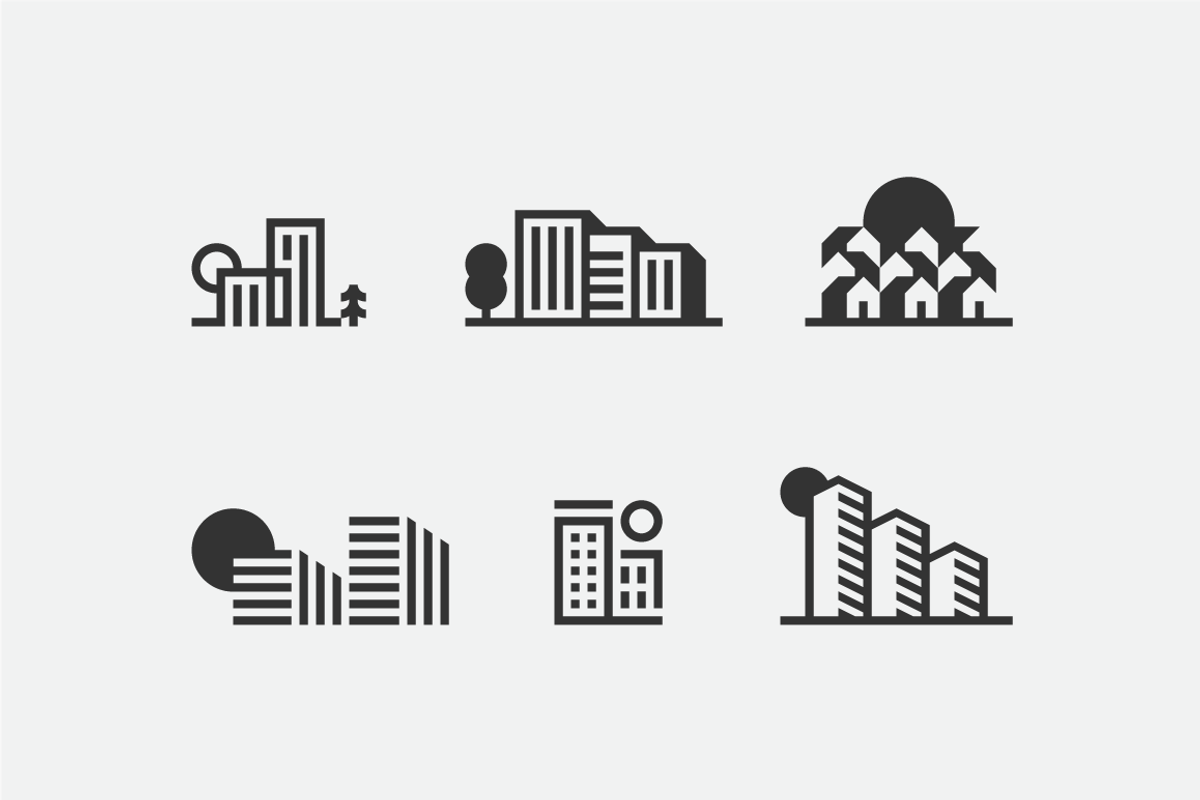 Real Estate Vectors, an Illustration by NadiaCastro