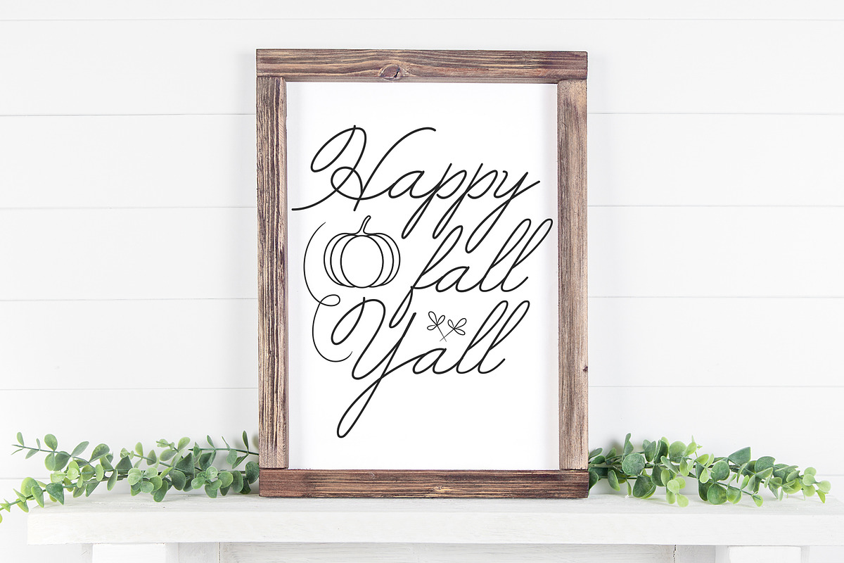 Fall Sign SVG PNG Design Bundle, a Decorative Illustration by thefutive