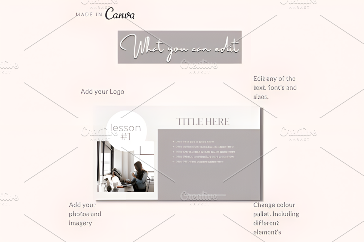 70 Page Webinar & Slide Deck Templat, a Presentation Template by Ink Gallery (Photo 4 of 7)