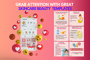 300 Skincare Beauty - Canva Editable, a Social Media Template by Viral Content Design (Thumbnail 8 of 10)