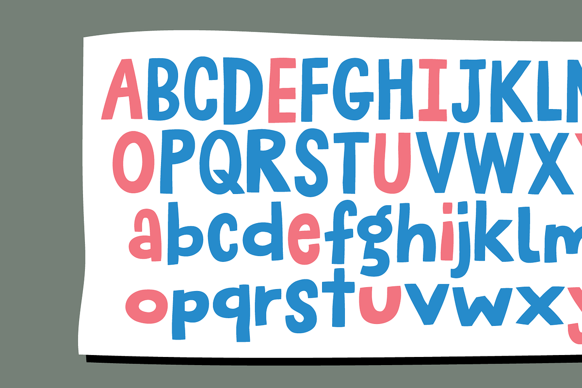 Jump with me!, a Font by pizzadudedotdk (Photo 4 of 9)
