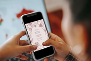 Romantic Wedding Invitation set, an Invitation Template by ForeverPrint (Thumbnail 3 of 5)
