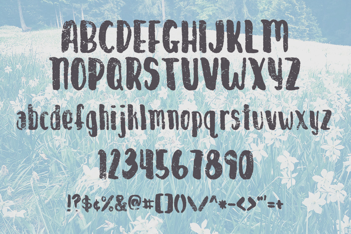 April Thaw Font preview 4