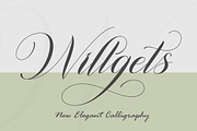 Willgets, a Script Font by Soft Creative (Thumbnail 1 of 8)