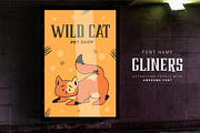 Gliners, a Font by Dumadistyle (Thumbnail 9 of 9)