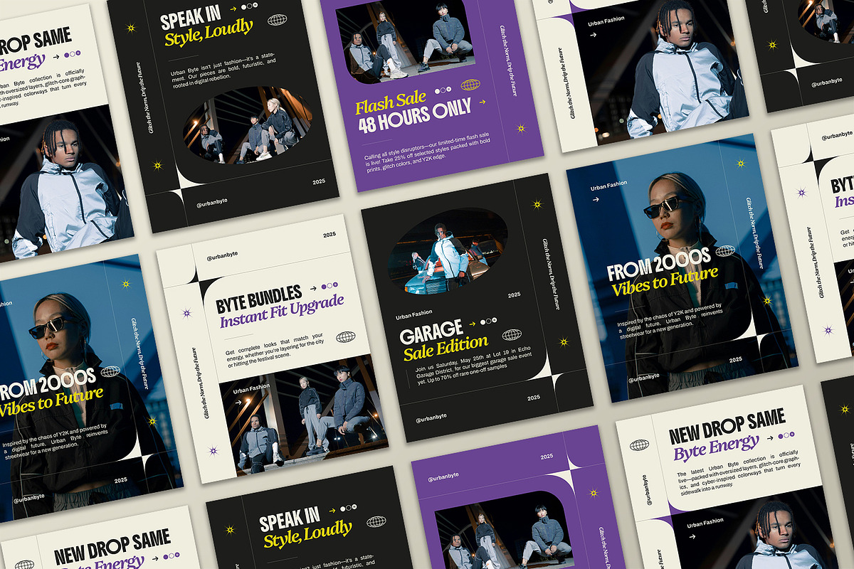 Urban Byte - Instagram Post, a Social Media Template by StreaksideStd (Photo 3 of 3)