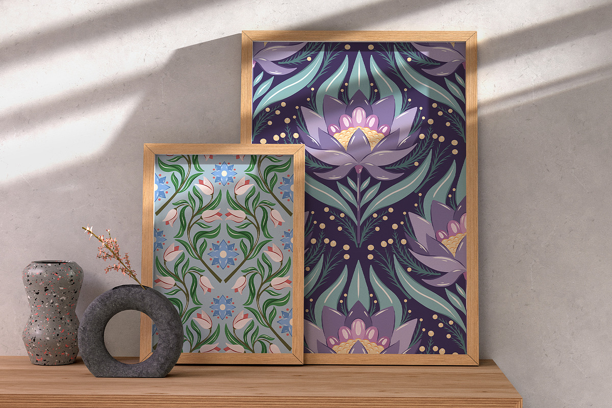 Elegant - patterns collection, a Pattern Graphic by Alina Sh (Photo 6 of 10)