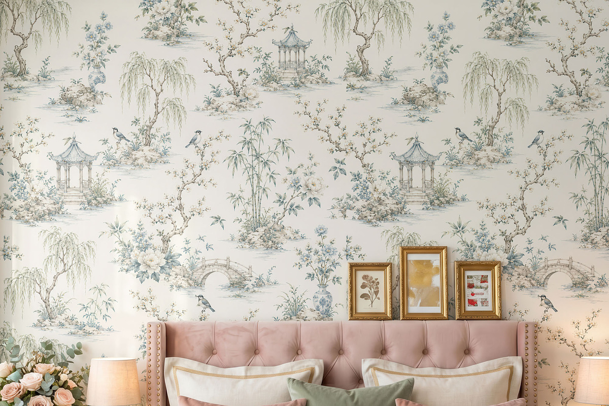 Luxury Bedroom Wallpaper Mockup PSD, a Household Mockup by 1001 mockups (Photo 9 of 14)
