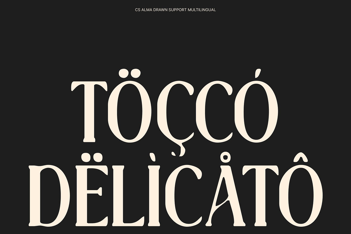 CS Alma Drawn, a Serif Font by Craft Supply Co. (Photo 5 of 8)