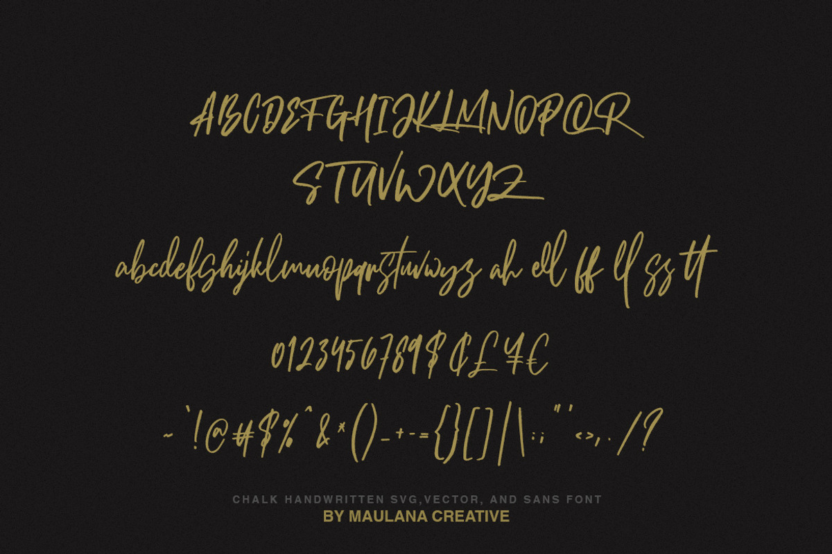 Brotthers SVG Brush Font, a Handwritten Font by Maulana Creative (Photo 7 of 10)