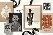 Black Garden | Wall Art Creator, an Object Graphic by Leleka.Store (Thumbnail 2 of 16)