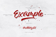 Baling Ink, a Script Font by maghrib (Thumbnail 7 of 9)
