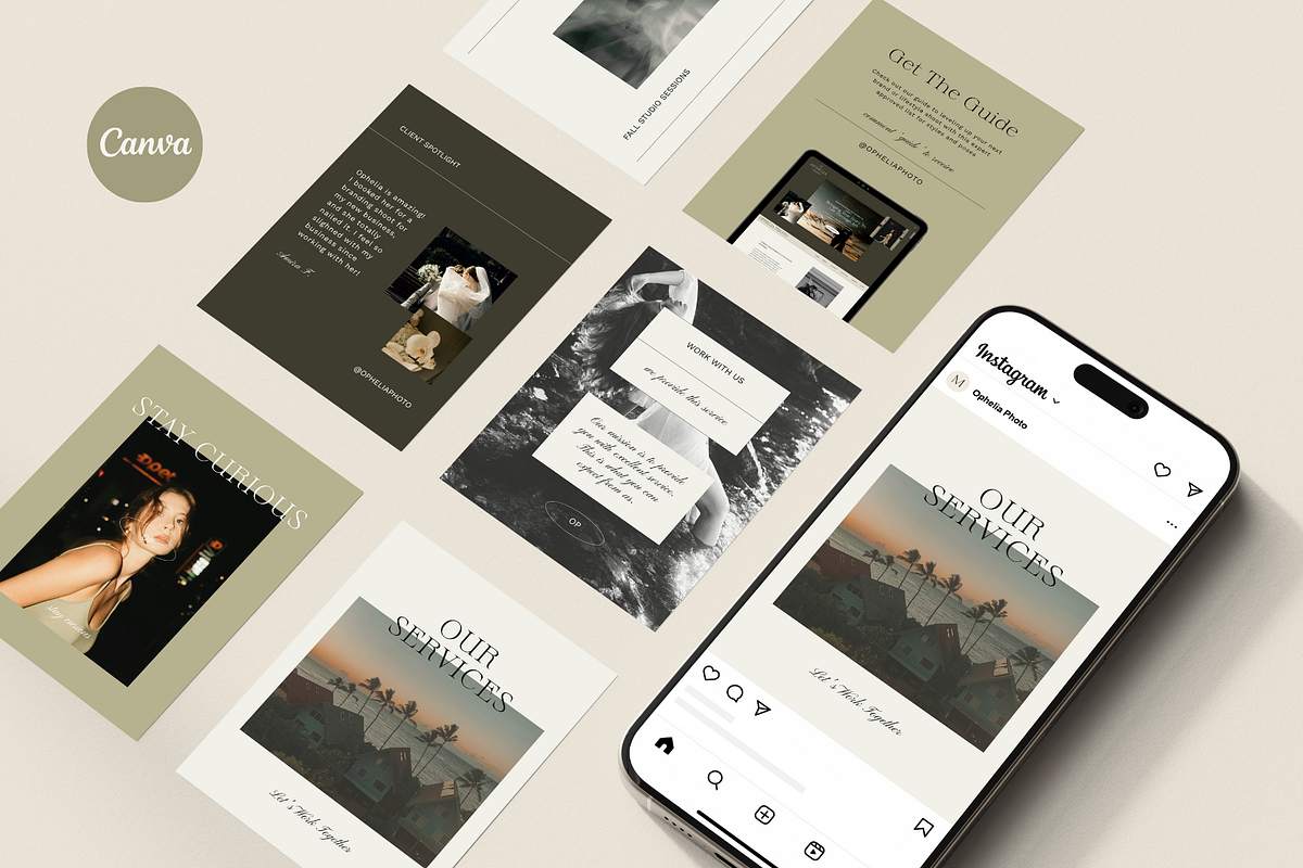 Instagram Templates | Ophelia preview 2