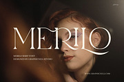 Merilo Elegant Serif Font, a Serif Font by Graphicxell (Thumbnail 1 of 8)