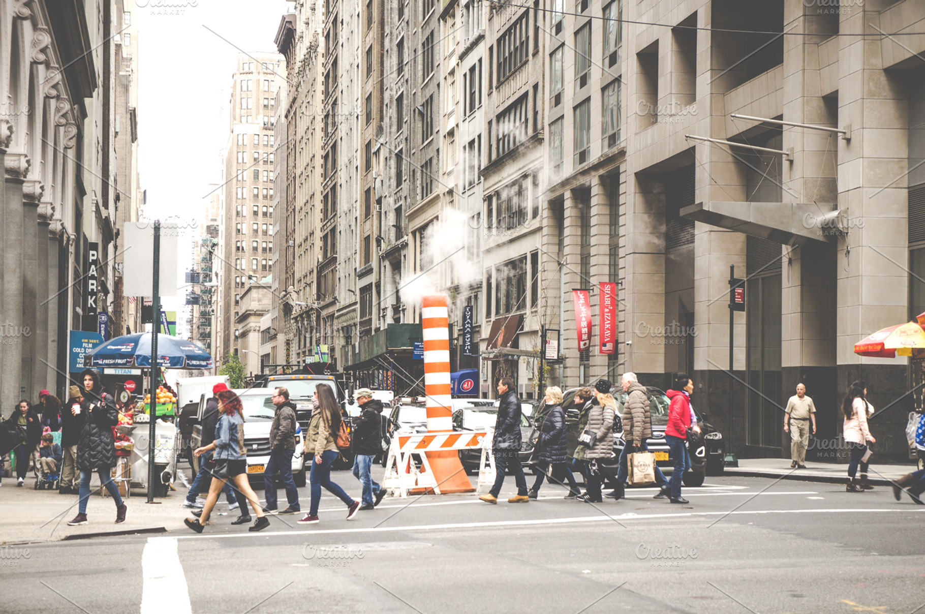 People crossing the street, a Photo by LarisaDeac