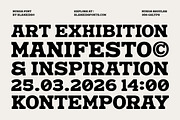 Nuega – Bold Slab Serif Font, a Slab Serif Font by Blankids Studio (Thumbnail 3 of 12)