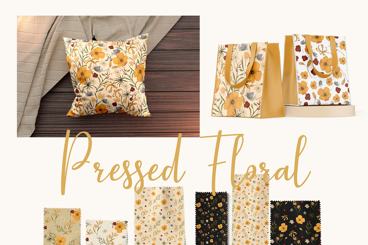Pressed Floral Pattern collection