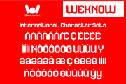 Record moment font, a Font by weknow (Thumbnail 8 of 8)