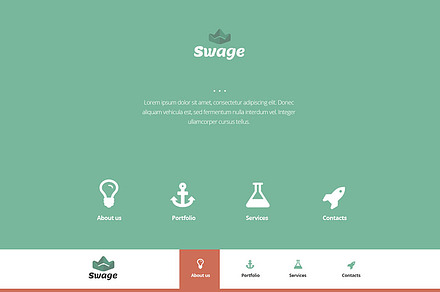 Swage Portfolio - HTML5, CSS3