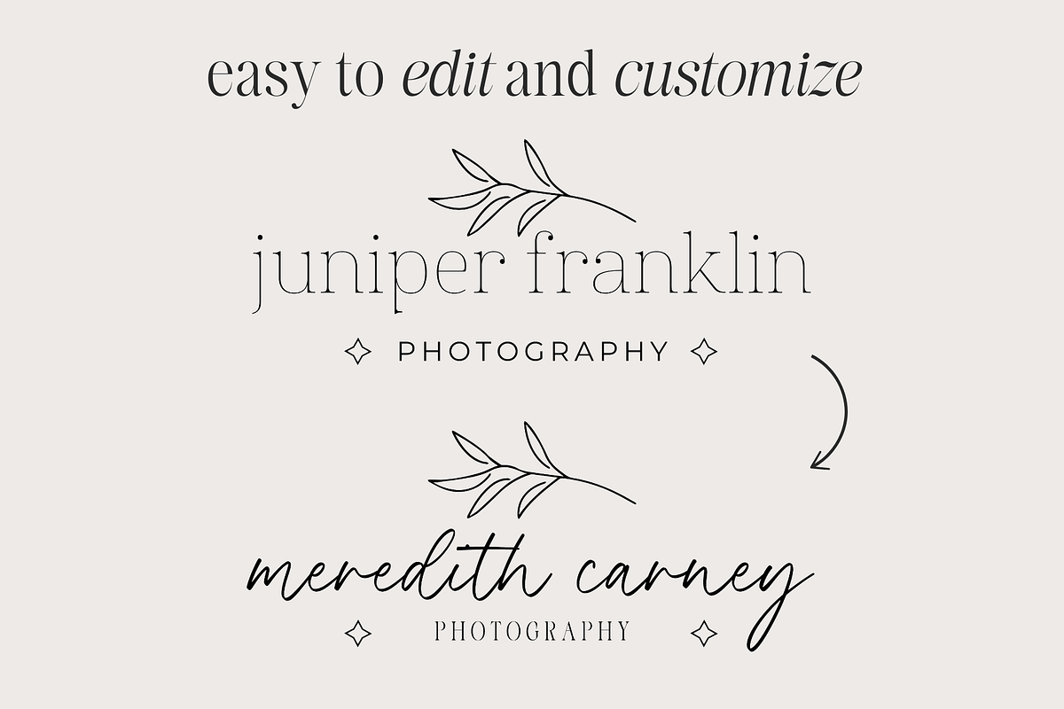 DIY Photography Logo Set, a Branding & Logo Template by thebrandcove (Photo 4 of 8)