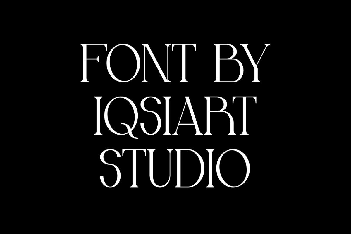 Mechooa - Modern Elegant Font, a Serif Font by Iqsiart Studio (Photo 4 of 8)