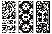 Elegant Floral Laser Cut Panel Bundl, an Object Graphic by BIPLOB EXPERT (Thumbnail 2 of 7)