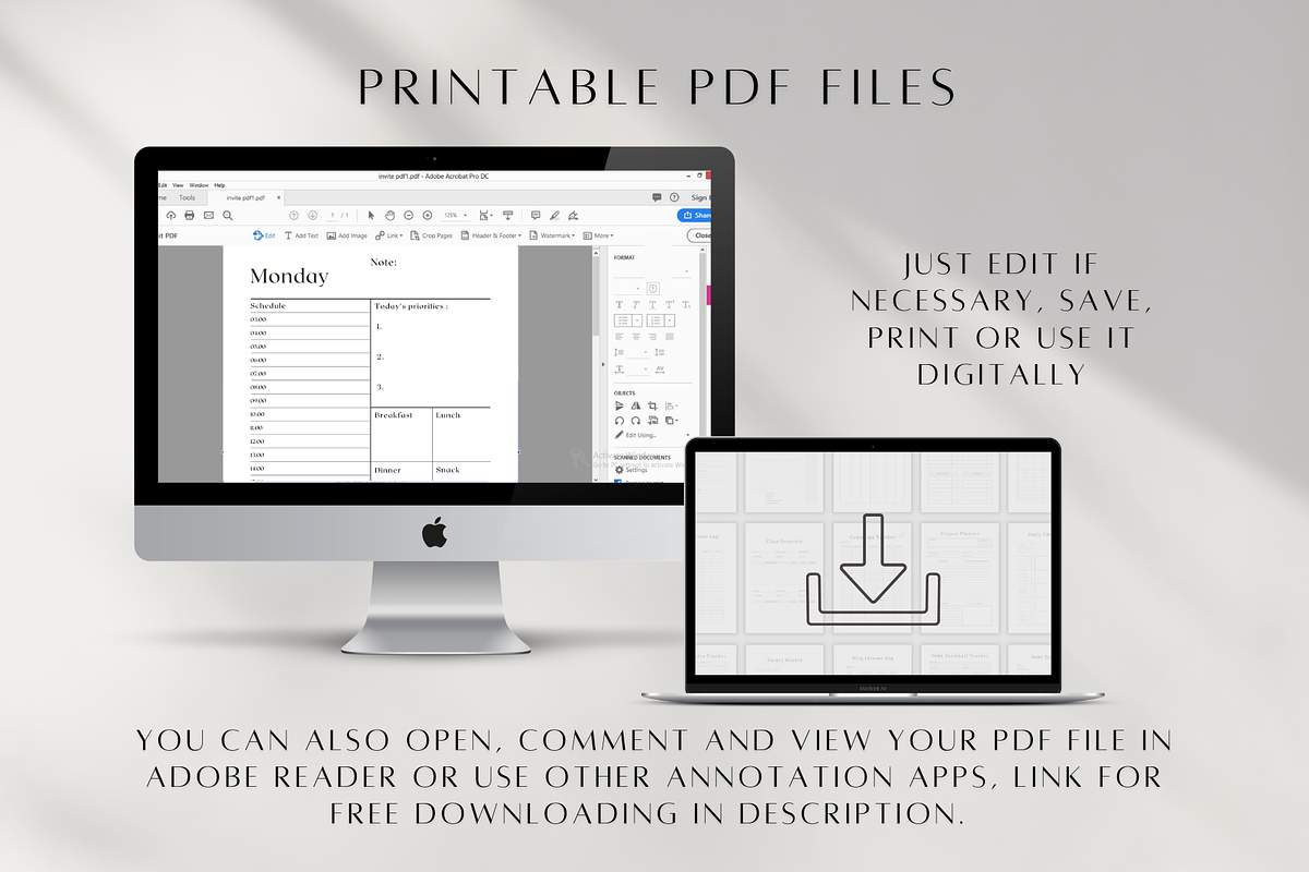 2025 Printable Calendar Template, a Stationery Template by BRANDcontent (Photo 6 of 7)