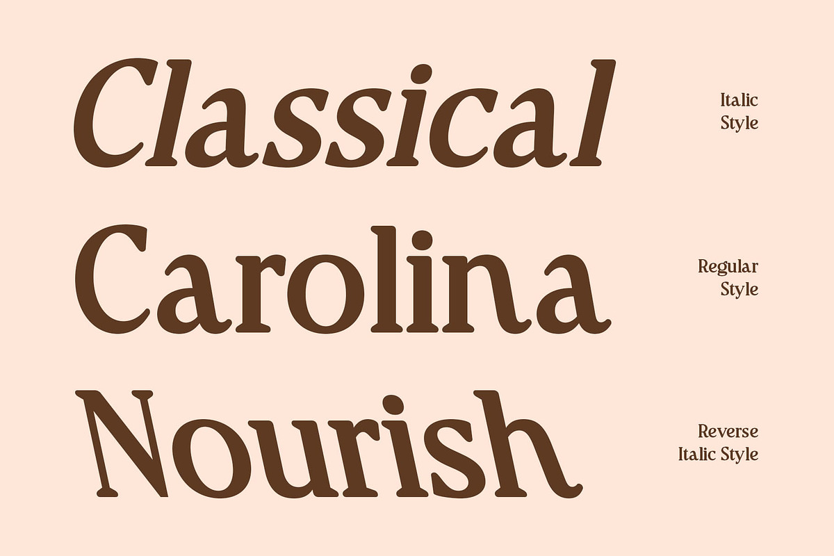 CS Raluca – Retro Font, a Serif Font by Craft Supply Co. (Photo 2 of 8)