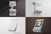 Wire Wall Calendar Mockup Set, a Mockup by Remnand Studio (Thumbnail 8 of 11)