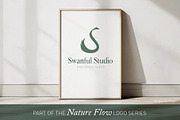 Swan Logo Template | Canva & AI, a Branding & Logo Template by Elibee (Thumbnail 1 of 6)