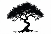 Wild Forest Tree Clipart Set, an Illustration by balal (Thumbnail 3 of 20)