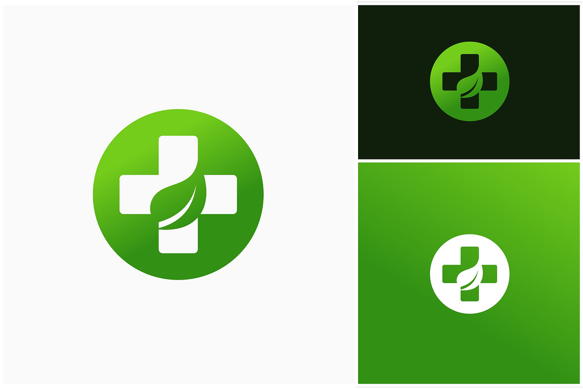 Medical Pharmacy Leaf Green Logo, a Branding & Logo Template by ika trisiana (Photo 1 of 2)