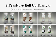 6 Furniture Roll Up Banners SK, a Presentation Template by UNIK Agency (Thumbnail 1 of 7)
