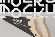 Hand Saw Mockup, an Illustration by hiddemaru (Thumbnail 3 of 4)