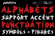 Punkzilla Font, a Handwritten Font by Fontcamp Type Foundry (Thumbnail 10 of 11)