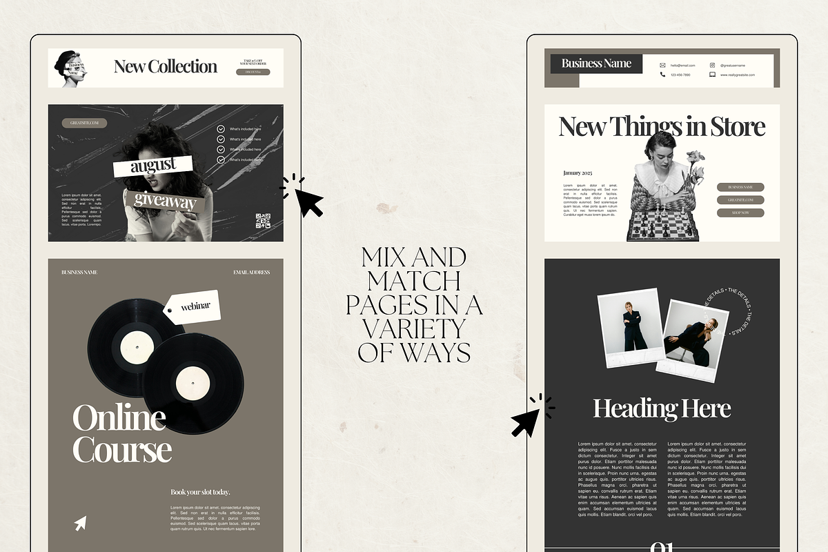 Email Marketing Newsletter Template, an Email Template by Branding Babe Co. (Photo 7 of 9)