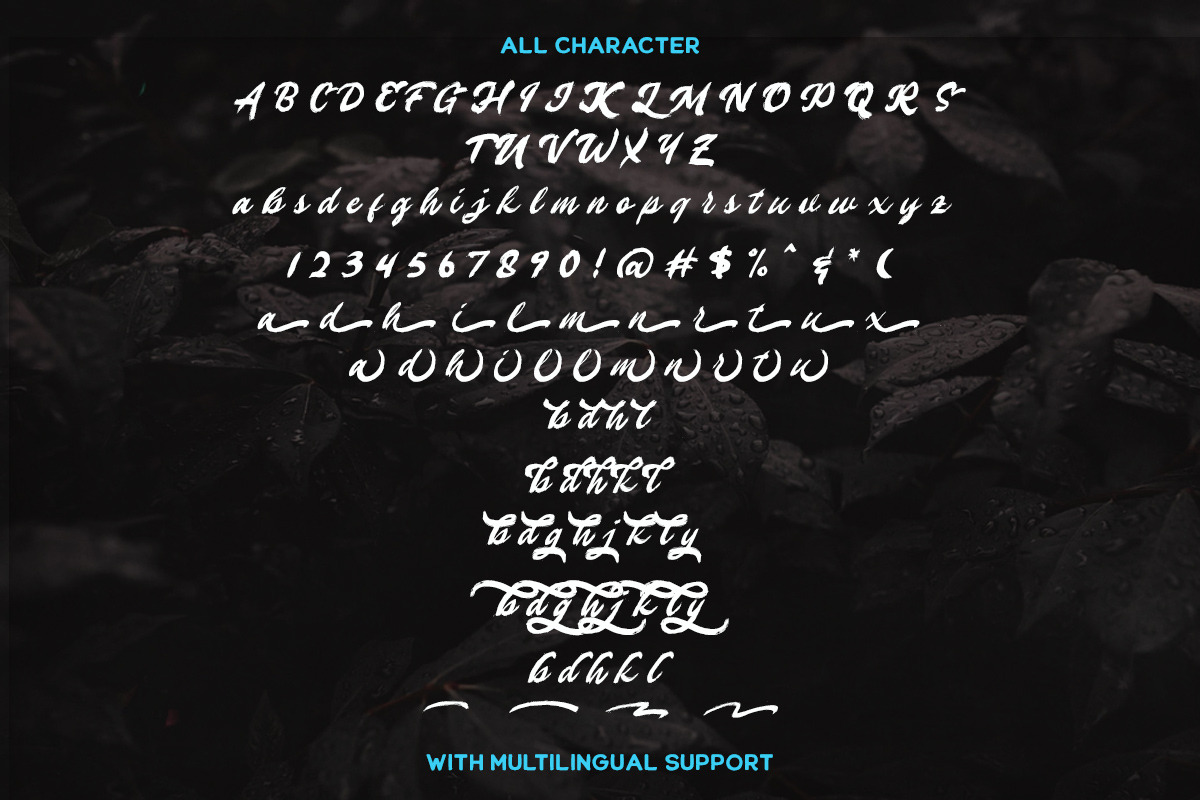 Winland - Brush Font, a Script Font by Littlehand (Photo 9 of 9)