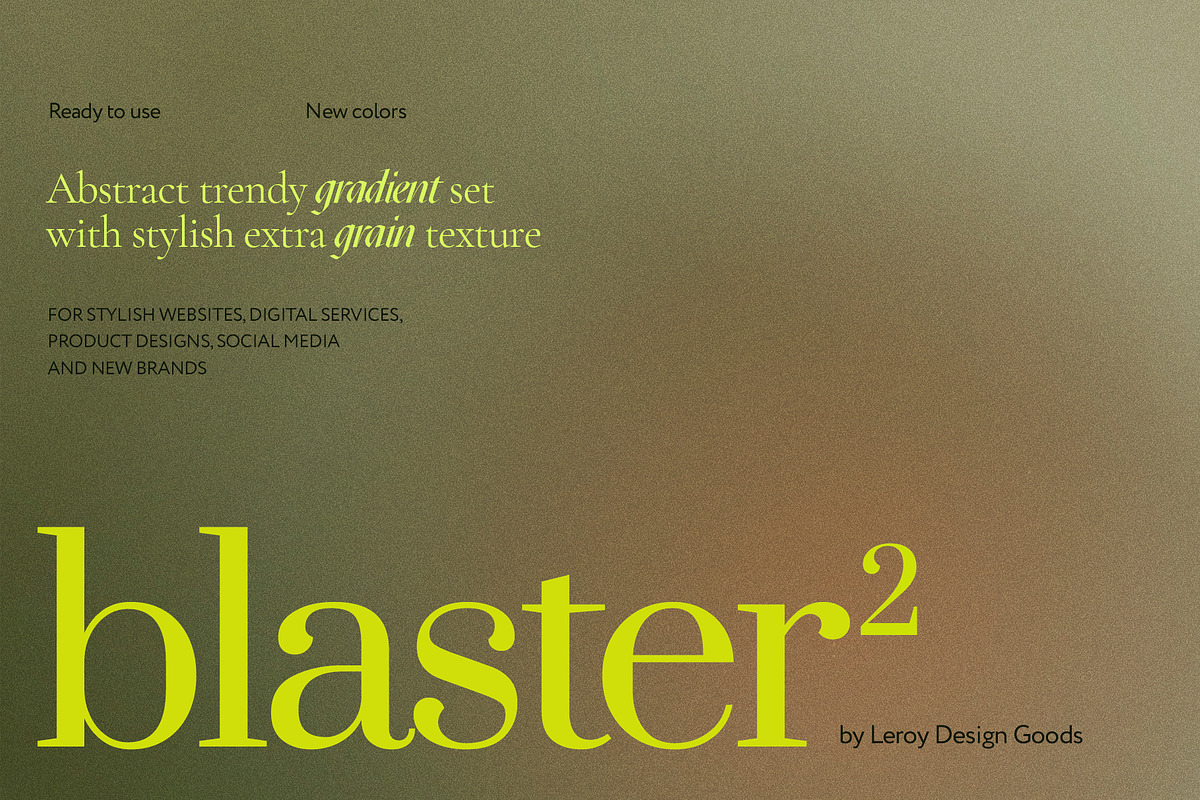 BLASTER 2 - Trendy Gradient Textures, a Texture Graphic by LEROY Design (Photo 5 of 10)