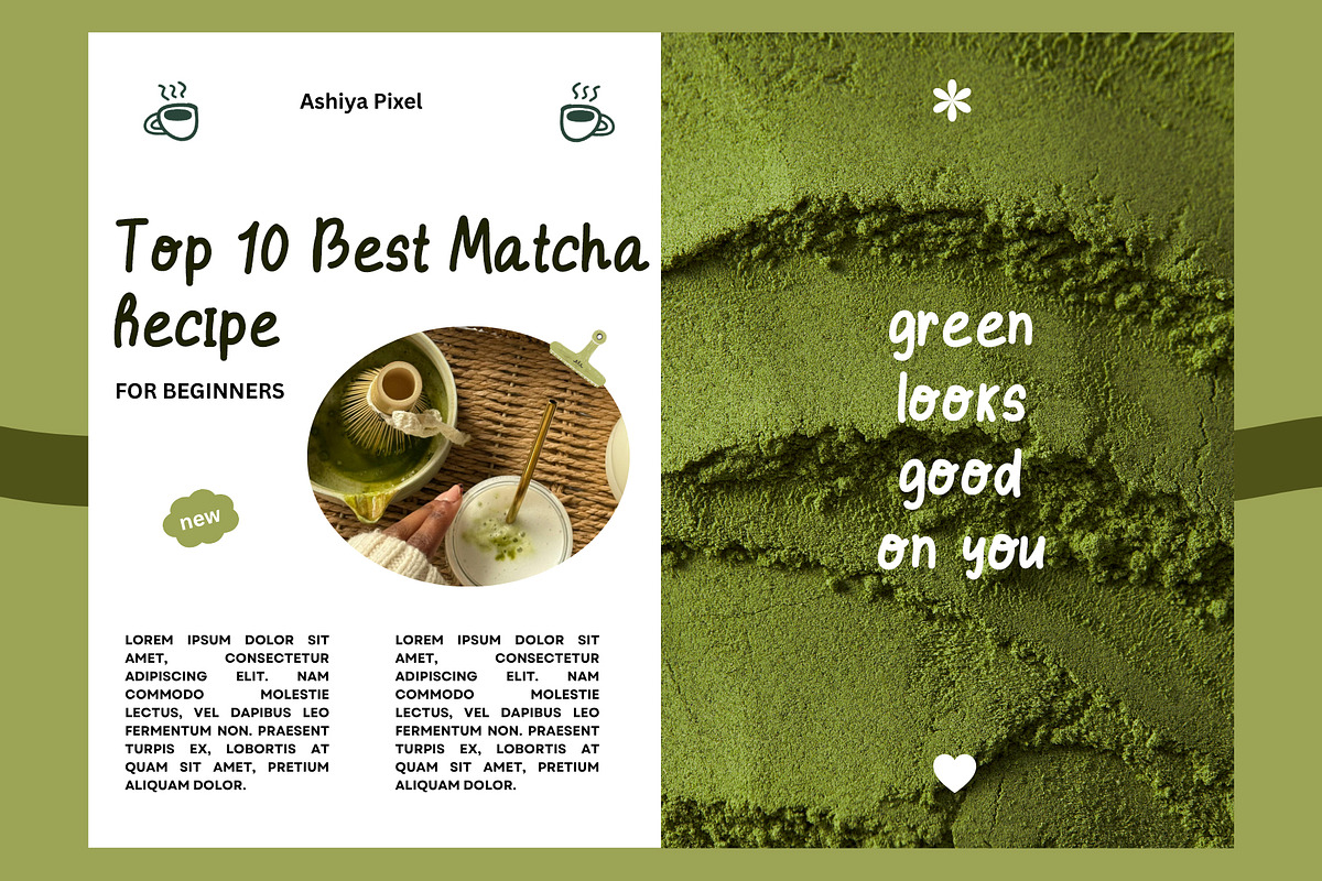 Ice matcha font bundle 6 in 1, a Handwritten Font by Ashiya Pixel (Photo 8 of 16)