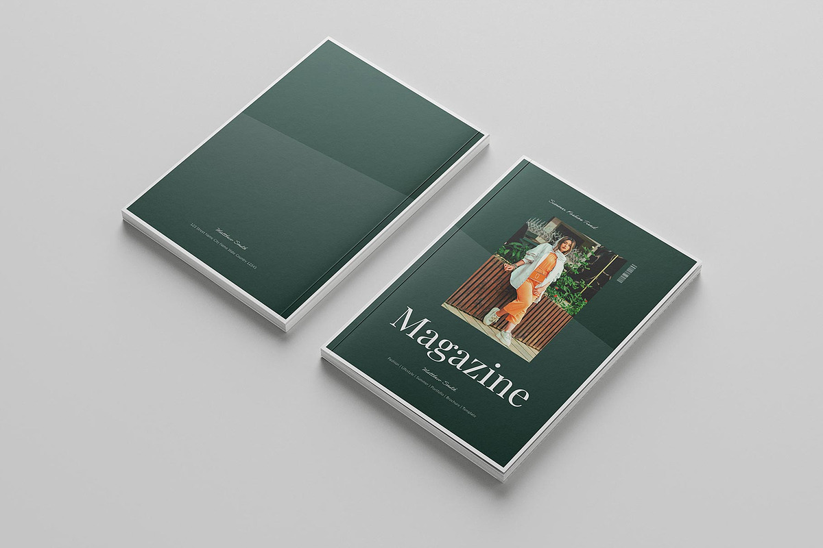Lifestyle Magazine Template preview 7