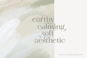 Earthy Abstract Painted Backgrounds