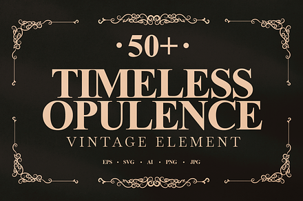 Handrawn Vintage Frames, an Object Graphic by Invisual Studio