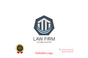Custom Law Firm Logo Design, a Branding & Logo Template by YUDesignStore (Thumbnail 2 of 7)