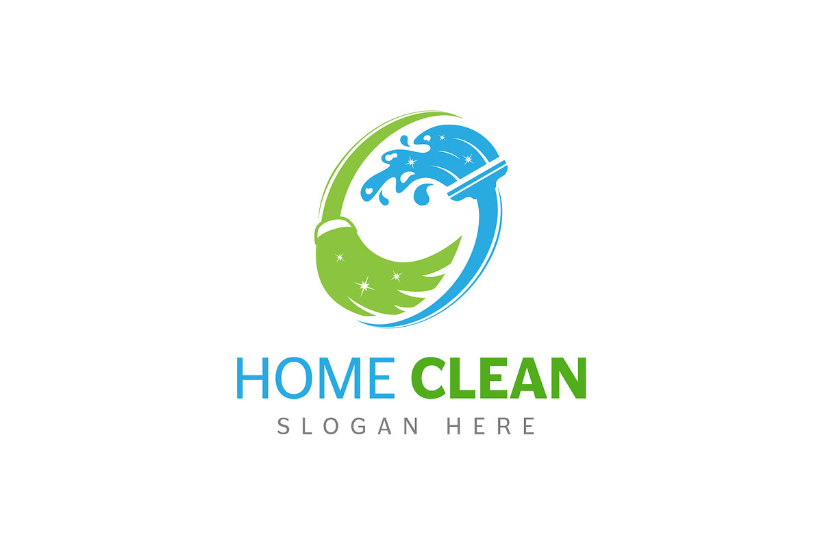 Cleaning Service Logo, a Branding & Logo Template by Distrologo