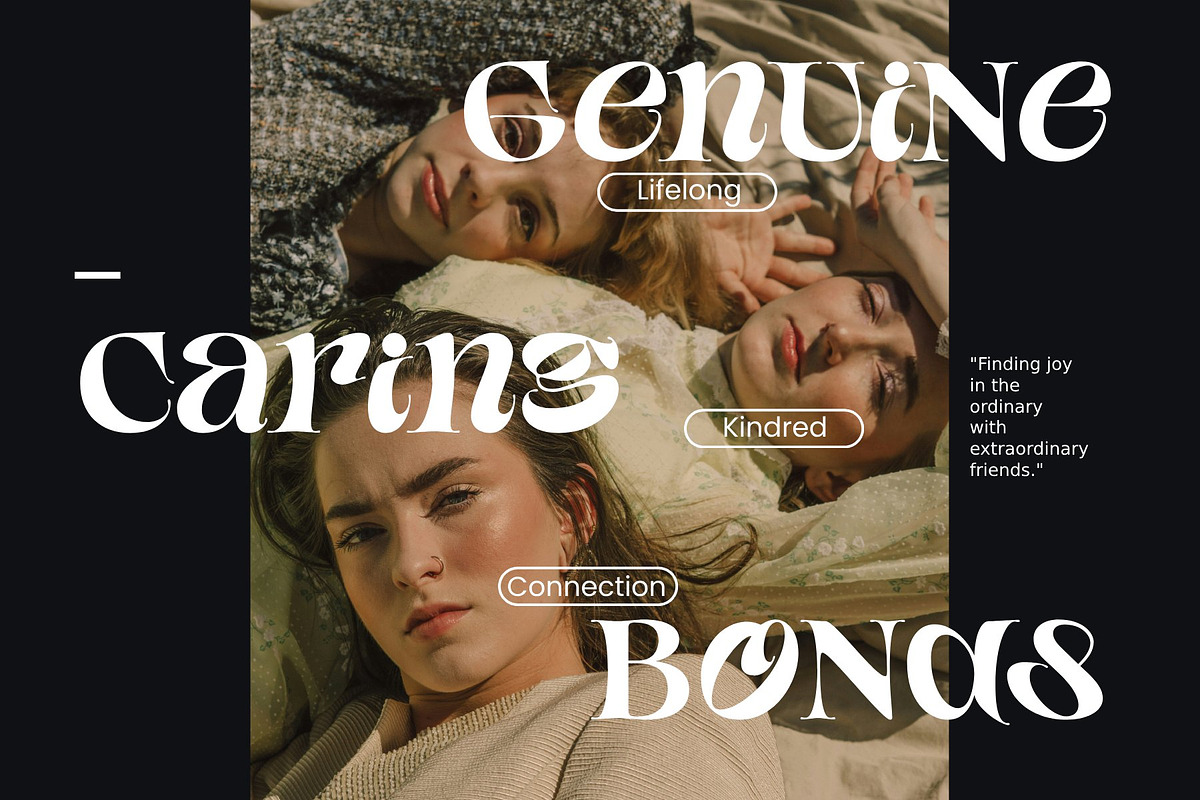 Yorken - Curvy Modern Serif Typeface preview 5