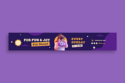 Kids Channel Youtube Cover, a Social Media Template by MikroType Std (Thumbnail 2 of 4)