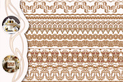 Art Nouveau Linear Seamless Patterns, a Pattern Graphic by Elen-Lane (Thumbnail 3 of 4)